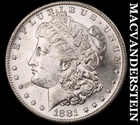 1881-S Morgan Dollar - Choice Gem Brilliant Uncirculated  Lustrous  #K2551