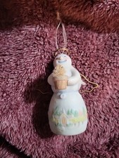 HALLMARK 2011 Keepsake 7th SnowTop Lodge Series “Anna G Halo” Ornament B16