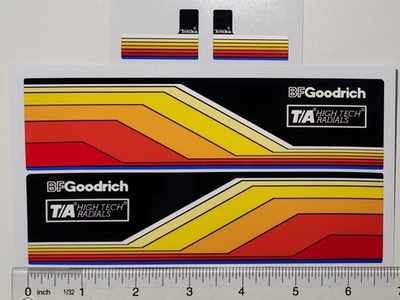 #ad Stickers For Tiny Tonka BF Goodrich Semi Truck. $4.99