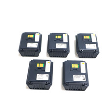 Lot of 5 Datalogic Skorpio-G 700180501 3.7V 3600mAh Batteries