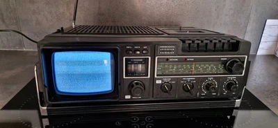 Boombox ISP RCT 3014– TV radio cassette stéréo vintage 80s – - Photo 1/4
