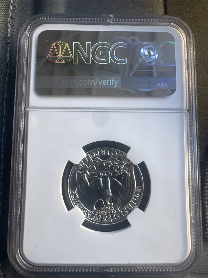 1963 25c PF 68 Washington quarter - Image 2 of 2