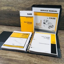 Case 1700 1737 1740 Uni Loader Skid Steer Service Parts Operators Manual Catalog