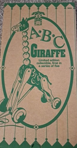 1998 Fisher-Price/Toy Town USA e lo zoo dei bufali " ABC Giraffa " - Foto 5 di 10
