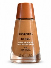 COVERGIRL Clean Liquid Foundation 170 Deep Golden 1 fl.oz.
