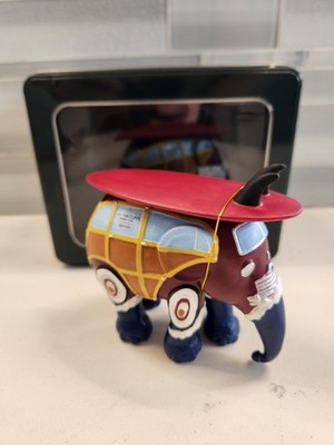 Exclusive Elephant Parade California Surpher Figurine By Alan Nowell Westland