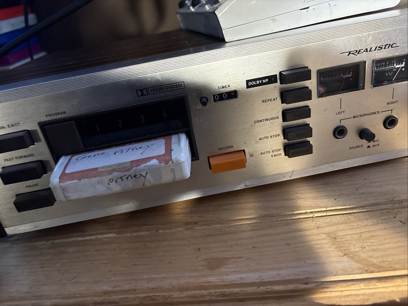 Realistic TR-802 8-Track Cartridge Tape Recorder Player MPN 14-928/40 Tapes