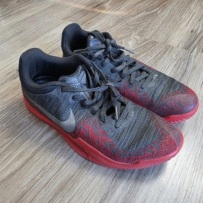 Nike Kobe Mamba Rage Air Monarch Shoes Mens 8.5 Red Black Running