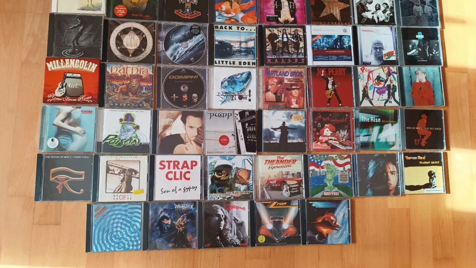 CD Sammlung Konvolut - 69 Stück CDs ( Rock , Hardrock , Heavy Metal , Rarities ) - Bild 4 von 4