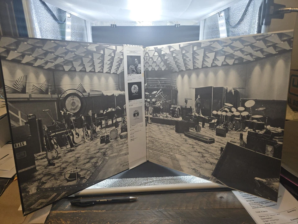 QUEEN "Jazz" Lp Japan-OBI Poster Greatest Hits Races Game Opera Debut EX/EX Foto 3 de 4