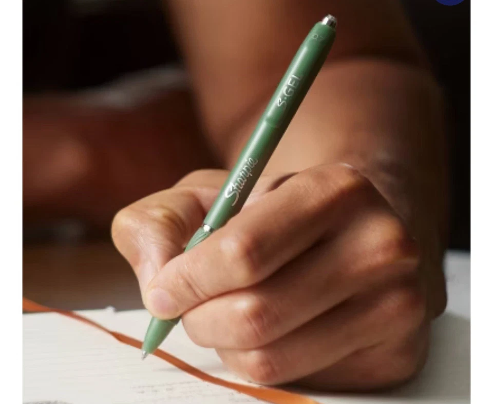 Bolígrafos Sharpie S-Gel 18pk (medio 0,7 mm) 3 estilos de barril y 11 colores de tinta paquete de regalo Foto 4 de 4