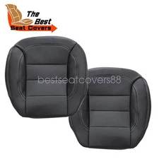 Fit For 2012-2015 Mercedes Benz ML350 Driver & Passenger Bottom Seat Cover Black