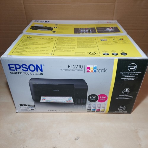 EPSON EcoTank ET-2710 - Wireless Printer - Brand New Sealed Efficient TOP SPEC - Picture 5 of 6
