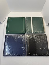 NEW Creative Memories Lot Of 4 Scrapbook Albums 12x12 Blue Evergreen Black