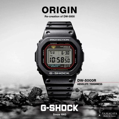Casio G-Shock DW-5000R-1AER Neu Full Set Box & Papiere Original