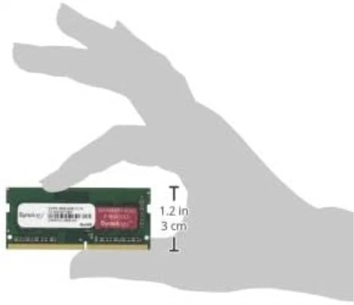 Synology - DDR4-4 GB - SO-DIMM 260-pin - 2666 MHz / PC4-21300 - 1.2 V - unbuffer - Image 2 of 3
