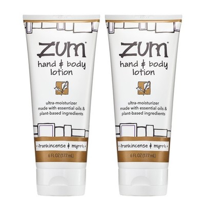 Zum Indigo Wild Hand & Body Lotion - Natural Frankincense Myrrh - 2oz
