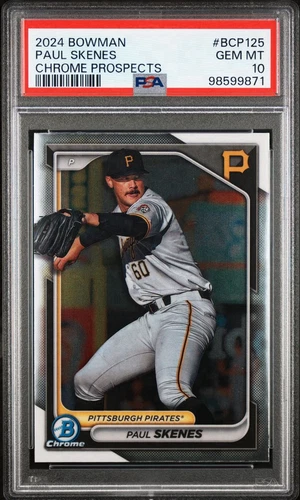 2024 Bowman - Chrome Prospects #BCP-125 Paul Skenes (RC) PSA 10
