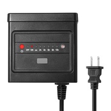 60W Low Voltage Landscape Transformer with Timer and Photocell Sensor, 120V AC t