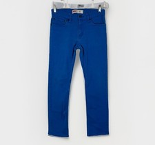 Levi's 511 Jeans Women's 16 Blue Denim Stretch Slim Fit Performance Straight Leg