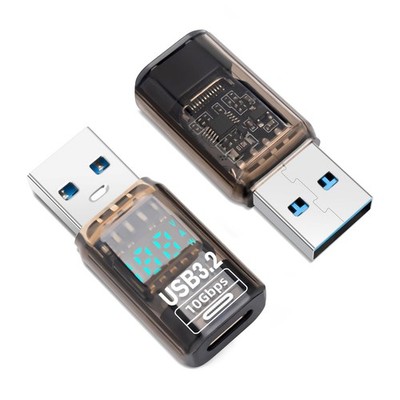 Seminer USB to C Adapter (2 Pack), C Female 3.2 amale-cfemale 