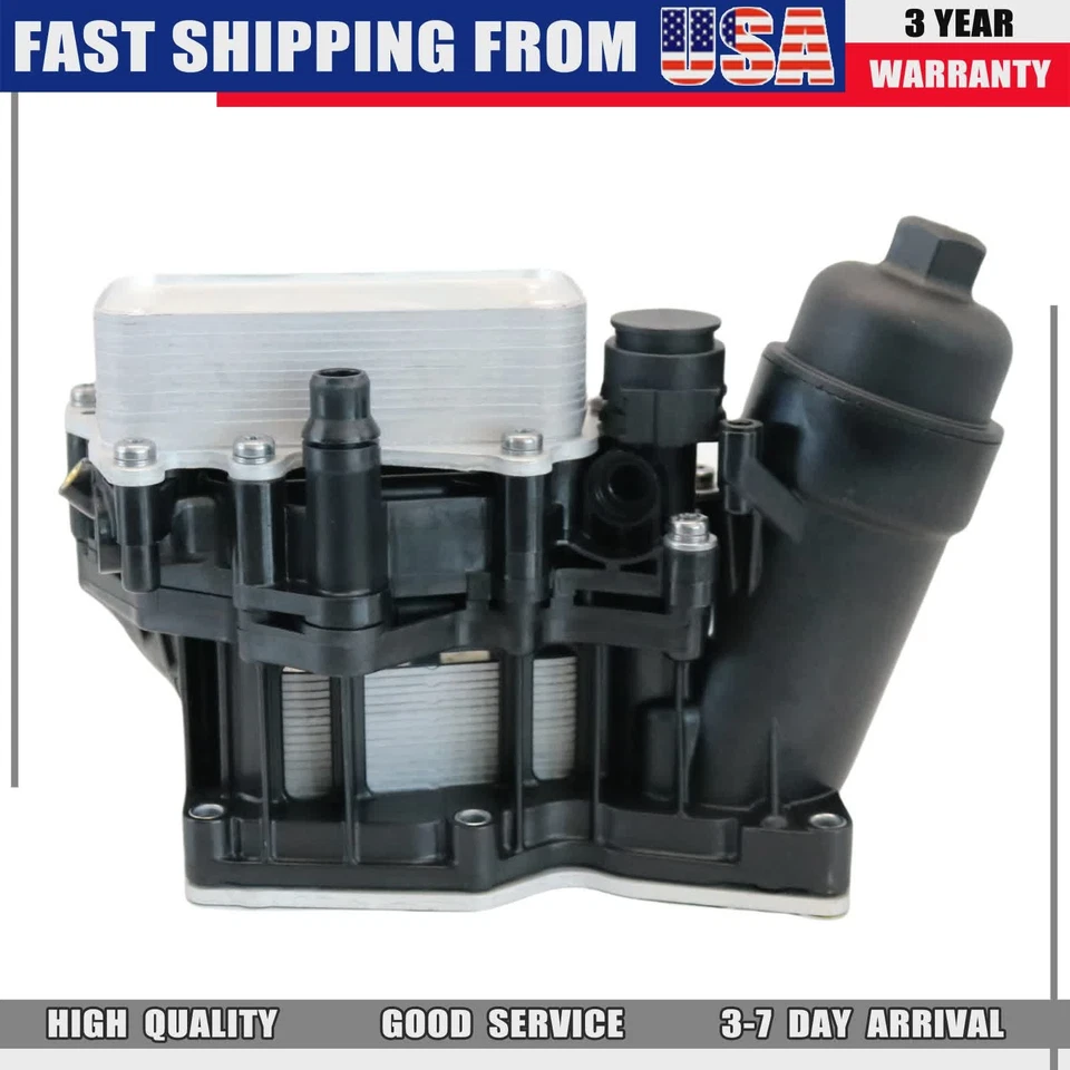 Oil Filter Housing for BMW 328d 328d xDrive 535d 535d xDrive X3 X5 11428507697 Foto 3 de 4