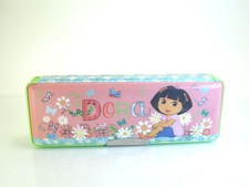 Rare Dora The Explorer Fluttering Into Adventure Pencil Case Box