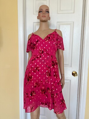 white house black market pink floral dress White House Black Market Floral Dress - Size 0 - general for sale - by  owner