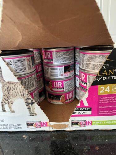 Purina Pro Plan Veterinary Diets UR Urinary Savory Selects Wet Cat Food Variety