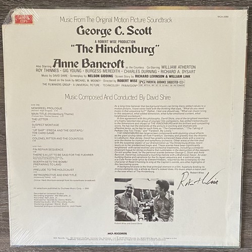 “The Hindenburg” Original Soundtrack MCA-2090 SEALED LP - Picture 2 of 2