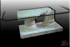 Couchtisch Glastisch Glas Wohnzimmertisch Tisch Design Akropolis Wohnzimmer