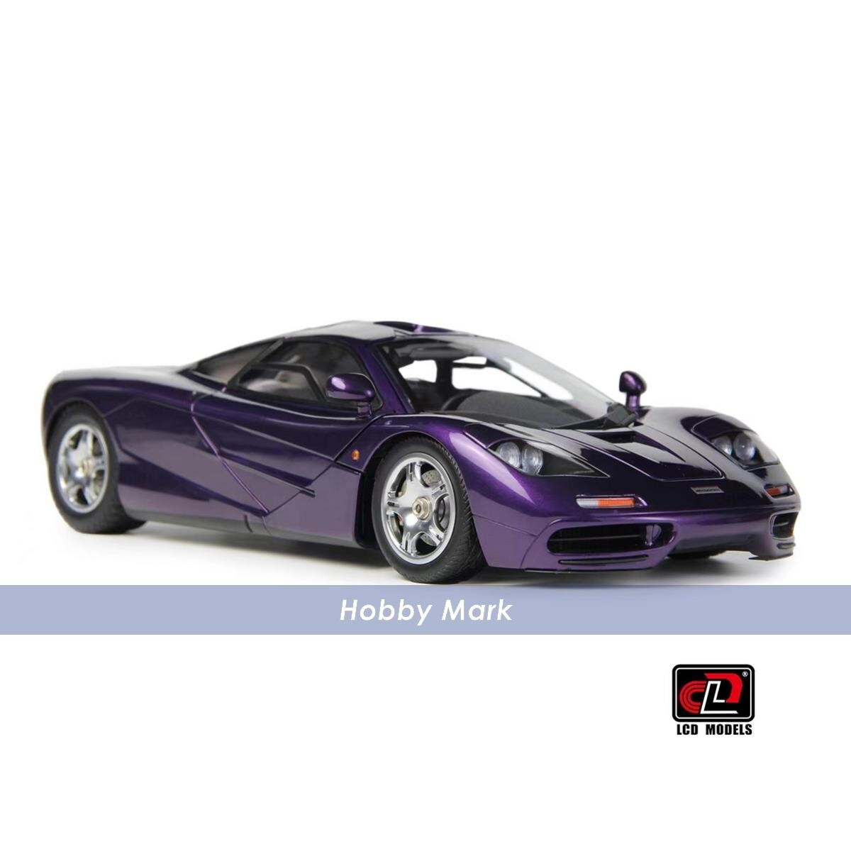 LCD models 1/18 マクラーレン　f1 xp5 紫 LCD models 1/18 Mclaren F1 XP5 Diecast Super Car Model Boy