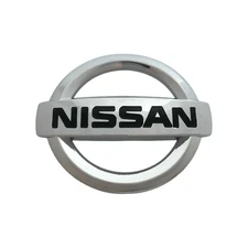 Front Grille Emblem Chrome Silver Logo for Nissan Versa Sedan 2014-2022
