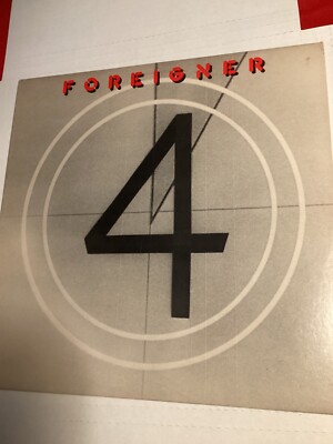 Foreigner Four 4 Vinyl Record 16999 Shrink Hype 1981 Atlantic EX STERLING