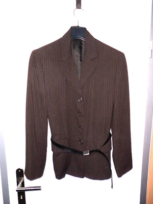 VB vintage blazer Jacke Damen Gr 36  dunkel Braun - Bild 1 von 3