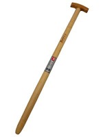 "Spatenstiel \" Britta \" 85Cm T - Griff Stiel Eschenstiel Esche Spaten Holzstiel"