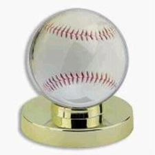 12 NEW GOLD BASE BASEBALL DISPLAY CASE HOLDERS