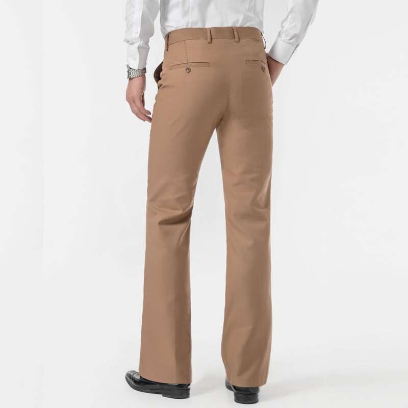 Men Wide Leg Flared Trousers Bell Bottoms Bootcut Dress Men Wide Leg Flared Trousers Bell Bottoms Bootcut Dress