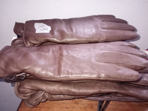 MK11 BROWN LEATHER COMBAT GLOVES - Picture 7 of 14