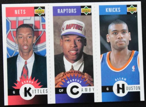 1996-1997 Upper Deck Marcus Camby Allan Houston Kerry Kittles UD M143 M146 M169