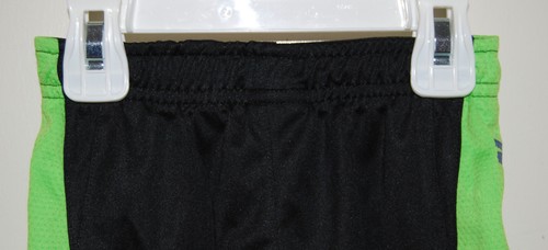 NWT Air Jordan Toddler Boys Black with Lime Green Panels Sport Shorts sz 2T - Picture 8 of 11