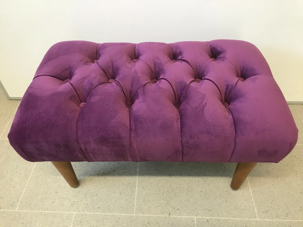 Fuchsia footstool deals