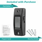Garage Door Opener Remote Push Button Bell for Liftmaster Chamberlain 883LM