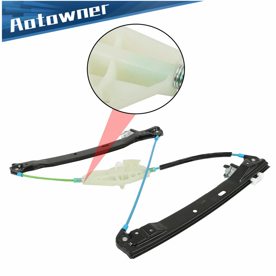 Regulador de ventana eléctrica delantero derecho sin motor para Mercedes Benz C230 C250 C300 Foto 2 de 4