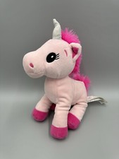 Toys R Us Unicorn Pink Unicorn Plush Stuffed Animal 9"