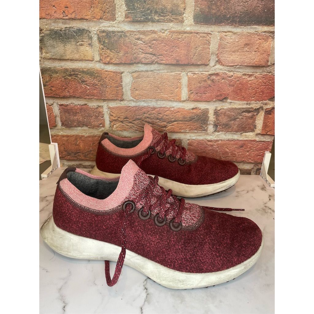 SAOLA Scarpe da ginnastica Allbirds uomo lana Dasher Mizzle rosse taglia 11 5