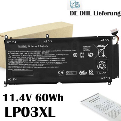 LP03XL Akku Für HP Envy 7265NGW M6 14-j104TX 807417-005 TPN-C122 805094-005