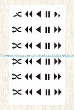 tattoos for women ipod music player symbols temporary tattoo