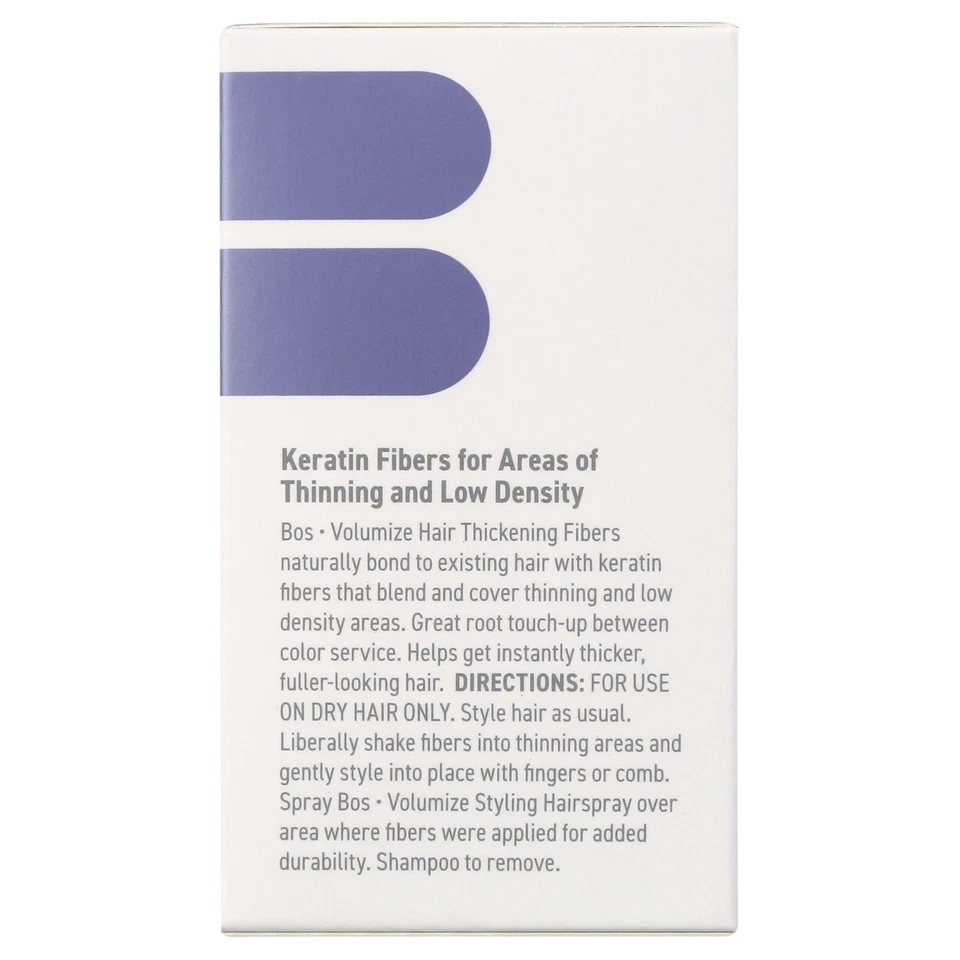 Bosley MD Bos-Volumize Hair Thickening Keratin Fibers - L. Brown 0.42 or D. Brow - Image 2 of 4
