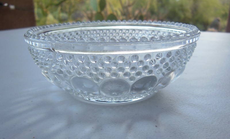 Round Glass Bowl / Candy Dish - 4 inch
